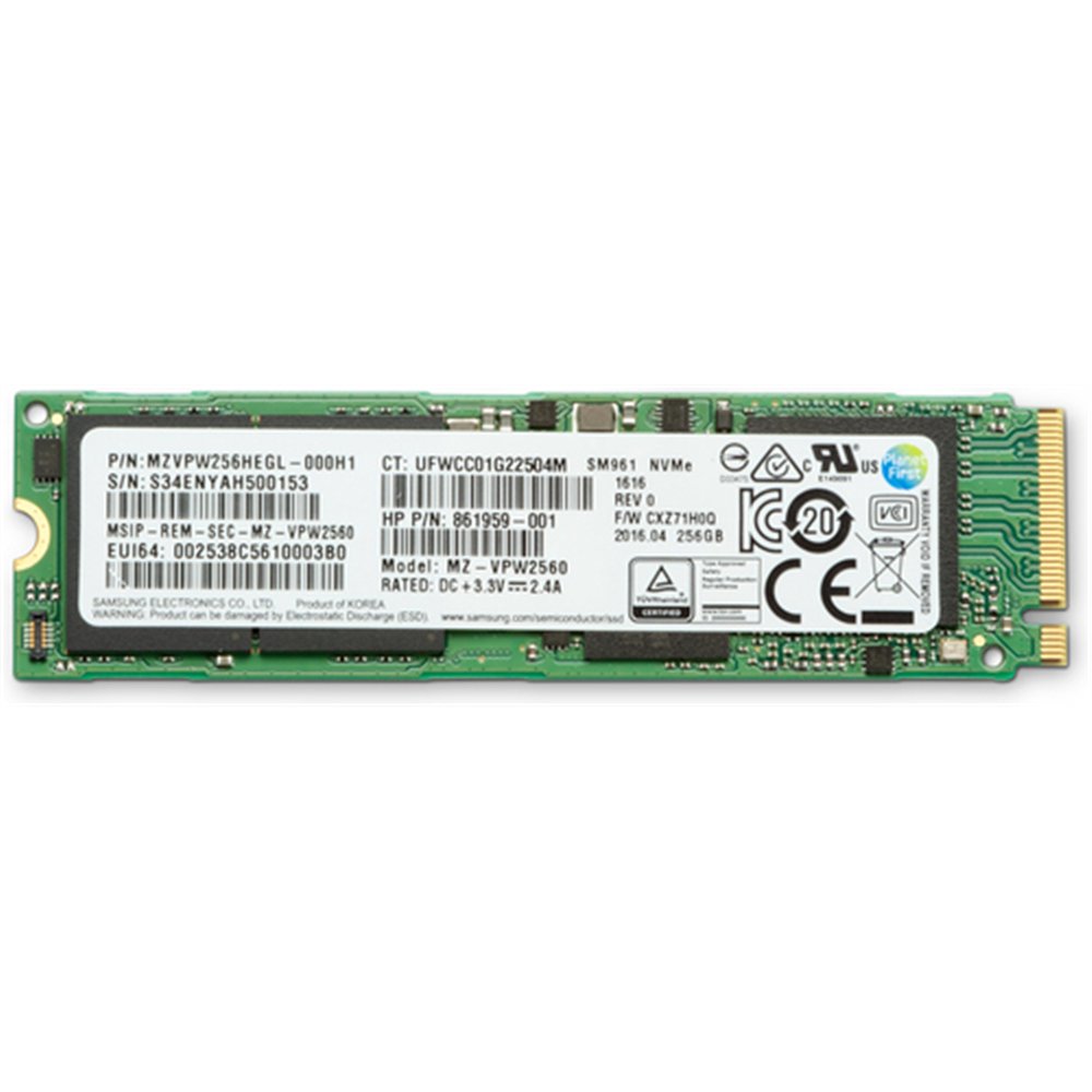 HP Z Turbo Drive 256 Go M.2 PCI Express 3.0 NVMe TLC