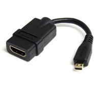 Lenovo 4Z10F04125 câble vidéo et adaptateur HDMI Micro-HDMI Noir