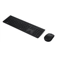 Lenovo 4X31K03968 clavier Souris incluse Bureau RF sans fil + Bluetooth Anglais américain Gris