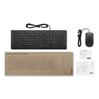 Lenovo 4X31R64434 clavier Souris incluse maison/bureau USB Français, Allemand, Suisse Noir