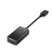 HP N9K76AA 0,076 m VGA (D-Sub) USB Type-C Noir