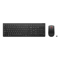 Lenovo 4X31R64486 clavier Souris incluse Bureau RF sans fil Français, Allemand Noir