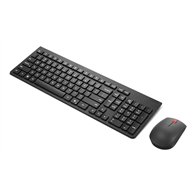 Lenovo 4X31R64486 clavier Souris incluse Bureau RF sans fil Français, Allemand Noir