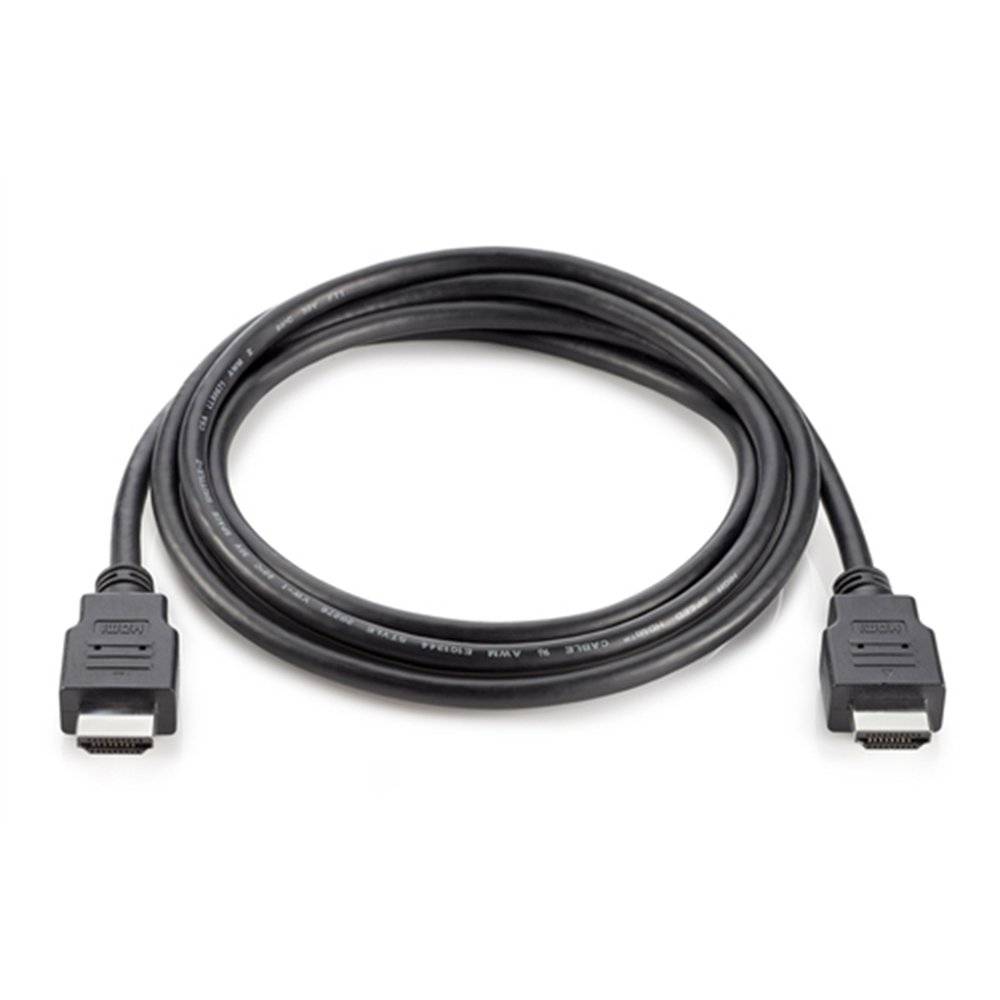 HP HDMI Standard Cable 1,8 m HDMI Type A (Standard) Noir