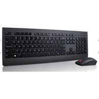 Lenovo 4X30H56796 clavier Souris incluse Universel RF sans fil QWERTY Anglais américain Noir