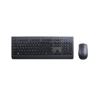 Lenovo 4X30H56809 clavier Souris incluse Bureau RF sans fil QWERTZ Allemand Noir