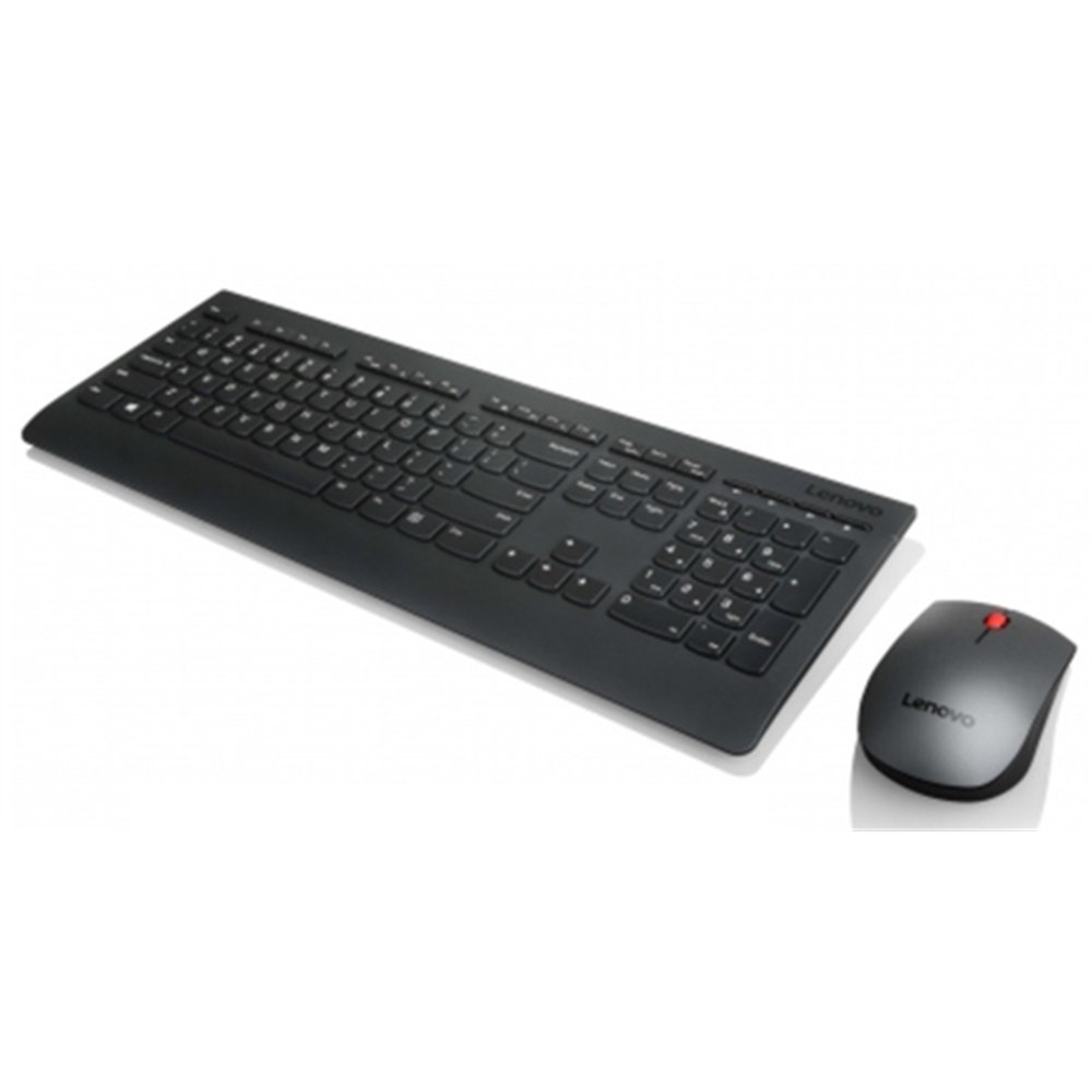 Lenovo 4X30H56822 clavier Souris incluse Universel RF sans fil Slovaque Noir