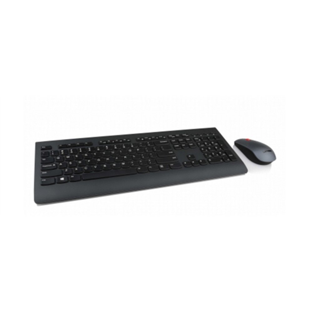 Lenovo 4X30H56825 clavier Souris incluse Universel RF sans fil Suisse Noir