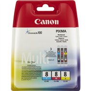 Canon 0621B029 cartouche d'encre 3 pièce(s) Original Cyan, Magenta, Jaune