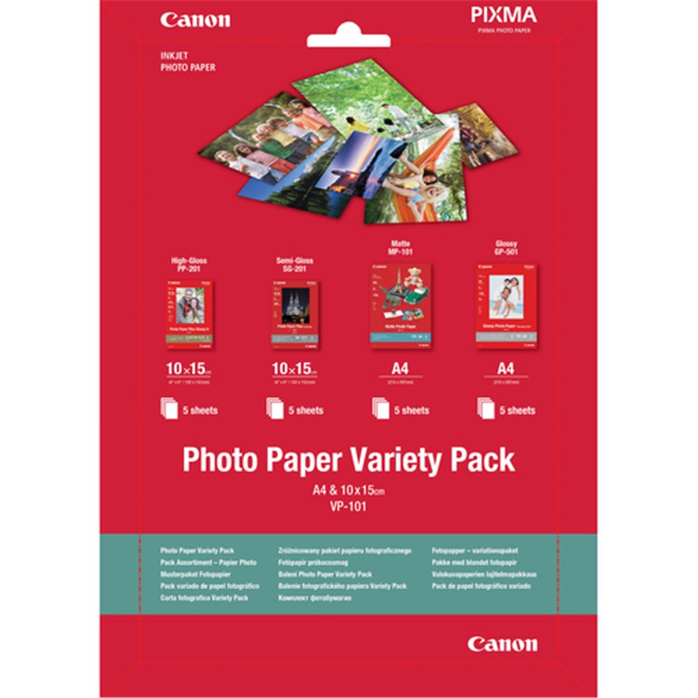 Canon 0775B079 papier photos A4 Gloss/Matt/Semi-gloss