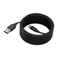 Jabra 14202-11 câble USB USB 2.0 5 m USB C USB A Noir