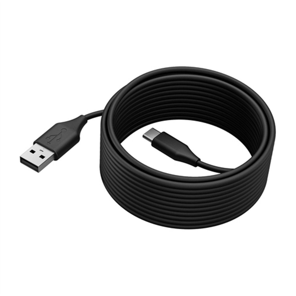 Jabra 14202-11 câble USB USB 2.0 5 m USB C USB A Noir