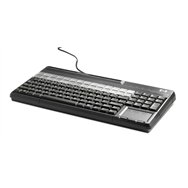 HP Clavier USB avec lecteur de bande magnétique POS