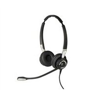 Jabra Biz 2400 II QD Duo UNC Casque Avec fil Arceau Bureau/Centre d'appels Noir, Argent