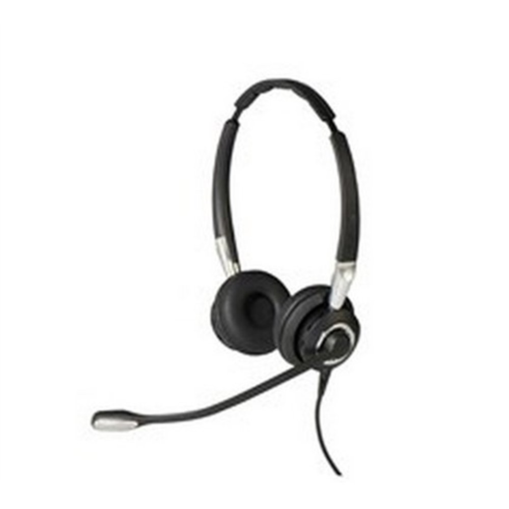 Jabra Biz 2400 II QD Duo UNC Casque Avec fil Arceau Bureau/Centre d'appels Noir, Argent