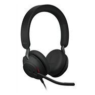 Jabra Evolve2 40 SE Casque Avec fil Arceau Bureau/Centre d'appels USB Type-C / USB Type-A Noir