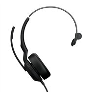 Jabra Evolve2 50 Casque Avec fil Arceau Bureau/Centre d'appels USB Type-C / USB Type-A Bluetooth Noir