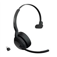 Jabra Evolve2 55 Casque Sans fil Arceau Bureau/Centre d'appels USB Type-C Bluetooth Socle de chargement