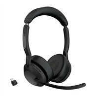 Jabra Evolve2 55 Casque Sans fil Arceau Bureau/Centre d'appels USB Type-C Bluetooth Socle de chargement