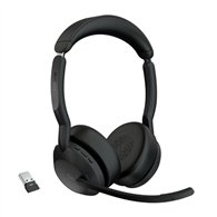 Jabra Evolve2 55 Casque Sans fil Arceau Bureau/Centre d'appels USB Type-C Bluetooth Socle de chargement