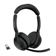 Jabra Evolve2 55 Casque Sans fil Arceau Bureau/Centre d'appels USB Type-C Bluetooth Socle de chargement