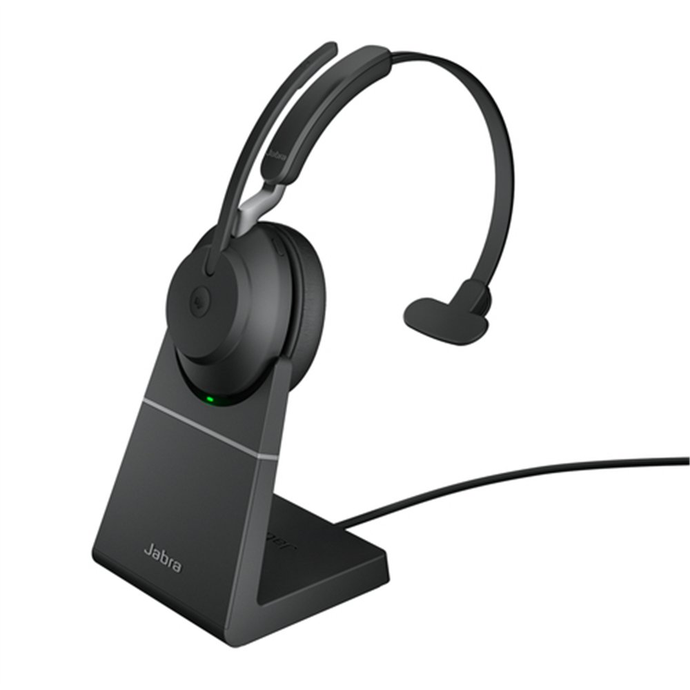 Jabra Evolve2 65 Casque Sans fil Arceau Bureau/Centre d'appels USB Type-A Bluetooth Socle de chargement