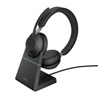 Jabra Evolve2 65 Casque Sans fil Arceau Bureau/Centre d'appels USB Type-A Bluetooth Socle de chargement