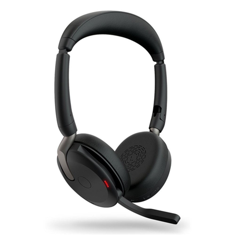 Jabra Evolve2 65 Flex Casque Sans fil Arceau Bureau/Centre d'appels USB Type-C Bluetooth Socle de chargement