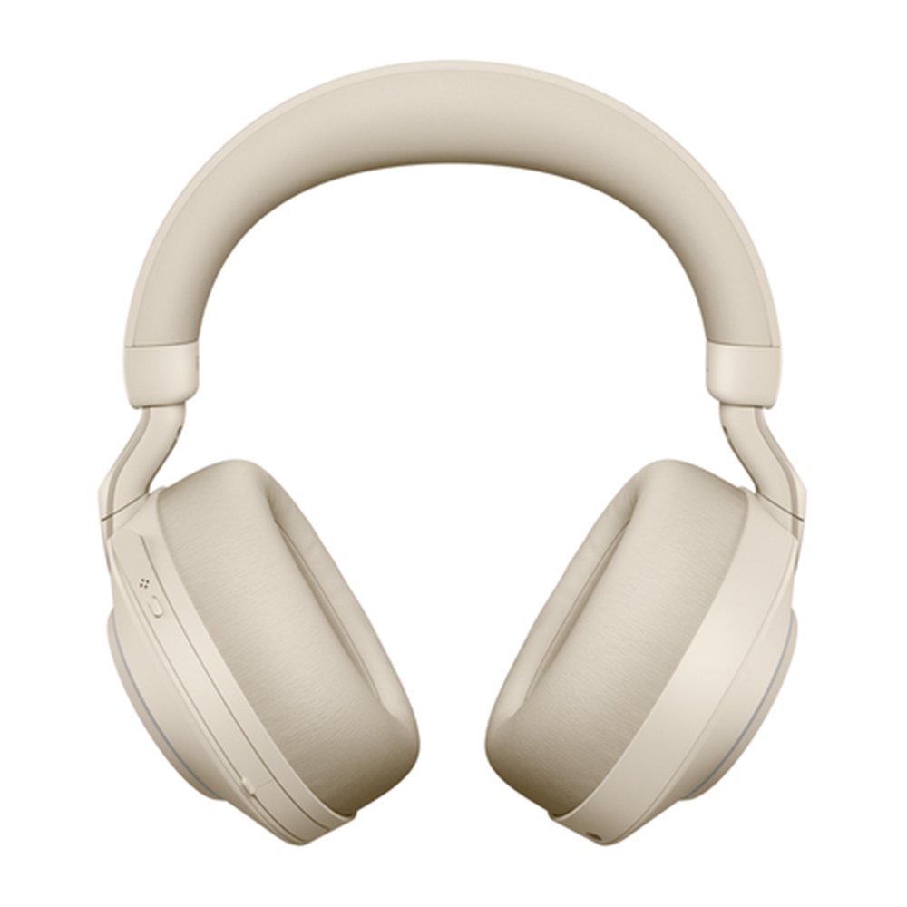Jabra Evolve2 85 Casque Sans fil Arceau Bureau/Centre d'appels USB Type-C Bluetooth Or, Beige