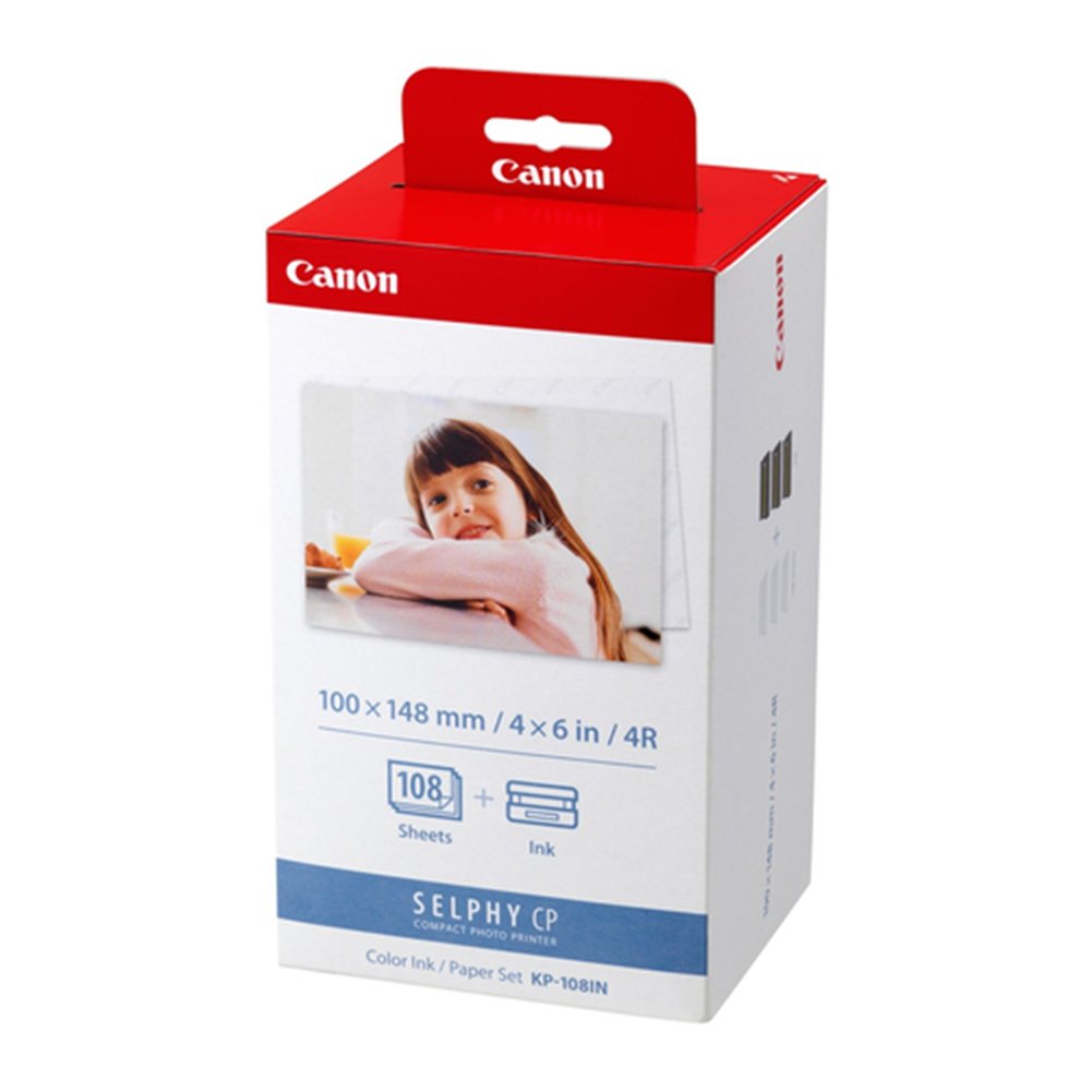 Canon KP-108IN Rouge, Blanc