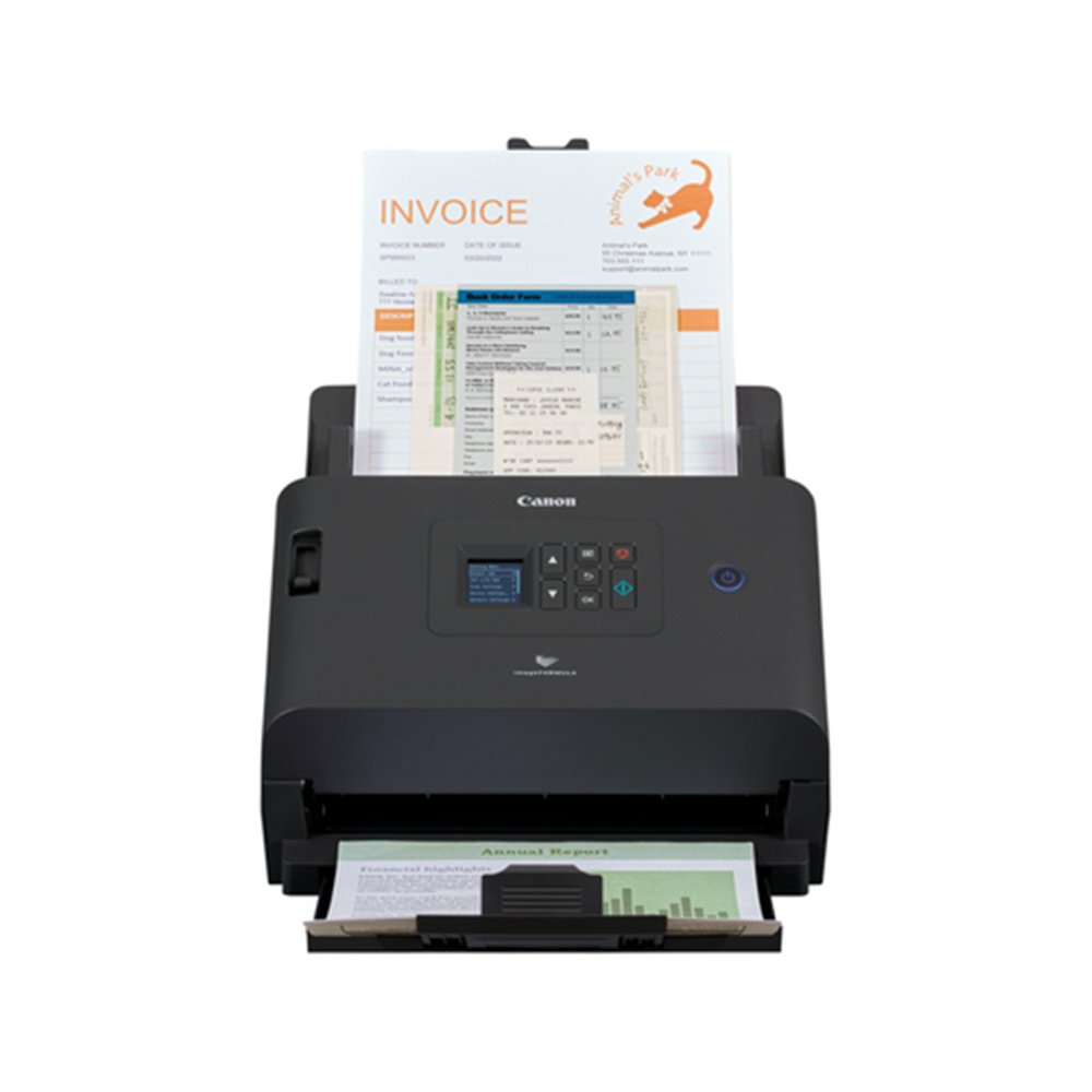 Canon imageFORMULA DR-S250N Alimentation feuille à feuille de scanner 600 x 600 DPI A4 Noir
