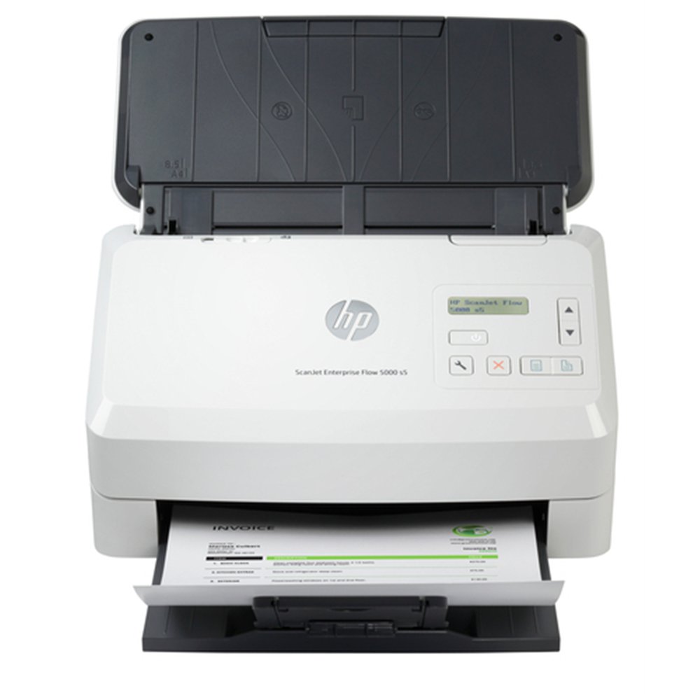 HP ScanJet Enterprise Flow 5000 s5 Alimentation feuille à feuille de scanner 600 x 600 DPI A4 Blanc