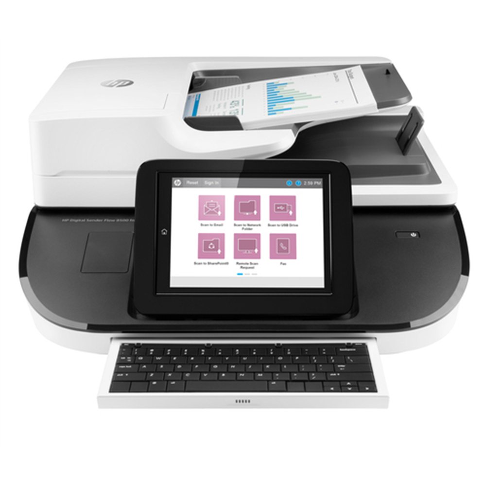 HP Digital Sender Flow 8500 fn2 Scanner à plat