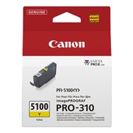 Canon PFI-5100 Y cartouche d'encre 1 pièce(s) Original Jaune