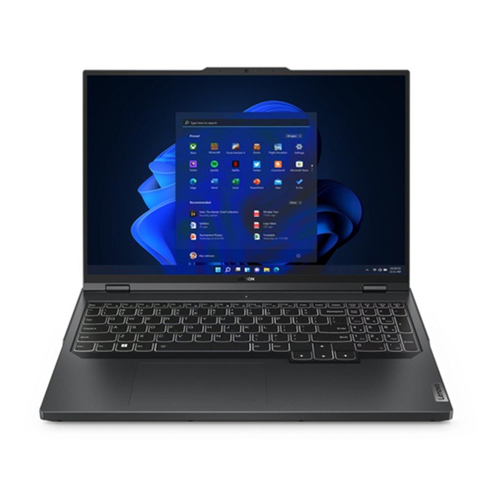 Lenovo Legion Pro 5 16ARX8 AMD Ryzen™ 7 7745HX Ordinateur portable 40,6 cm (16") WQXGA 32 Go DDR5-SDRAM 1 To SSD NVIDIA GeForce
