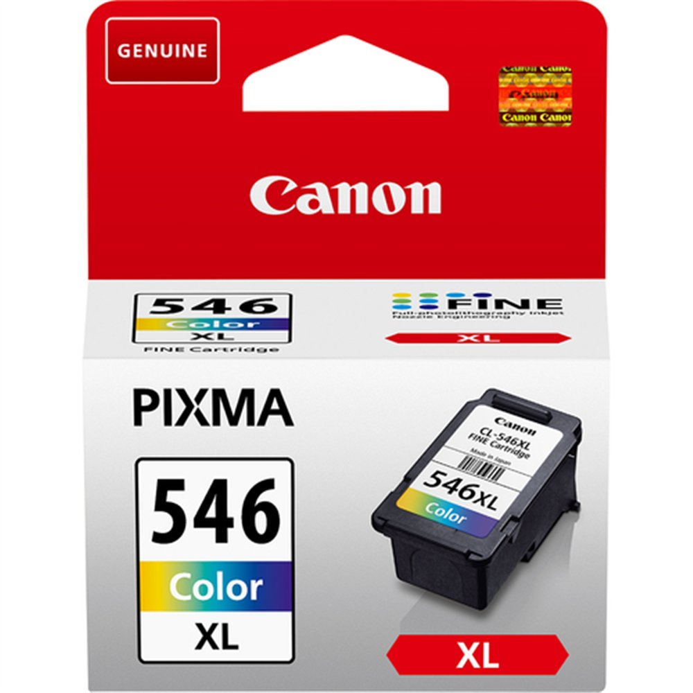 Canon PG-546XL cartouche d'encre 1 pièce(s) Original Rendement élevé (XL) Cyan, Magenta, Jaune
