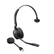 Jabra Engage 55 Casque Sans fil Arceau Bureau/Centre d'appels Noir, Titane