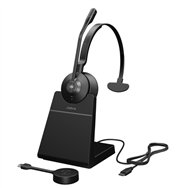 Jabra Engage 55 Casque Sans fil Arceau Bureau/Centre d'appels Bluetooth Socle de chargement Noir