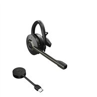 Jabra Engage 55 Casque Sans fil Crochets auriculaires Bureau/Centre d'appels Noir, Titane