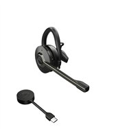 Jabra Engage 55 Casque Sans fil Crochets auriculaires Bureau/Centre d'appels Noir, Titane