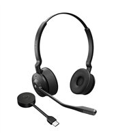 Jabra Engage 55 Casque Sans fil Arceau Bureau/Centre d'appels Noir, Titane