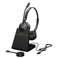 Jabra Engage 55 Casque Sans fil Arceau Bureau/Centre d'appels Noir, Titane