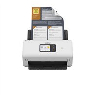 Brother ADS-4500W scanner Scanner ADF 600 x 600 DPI A4 Noir, Blanc