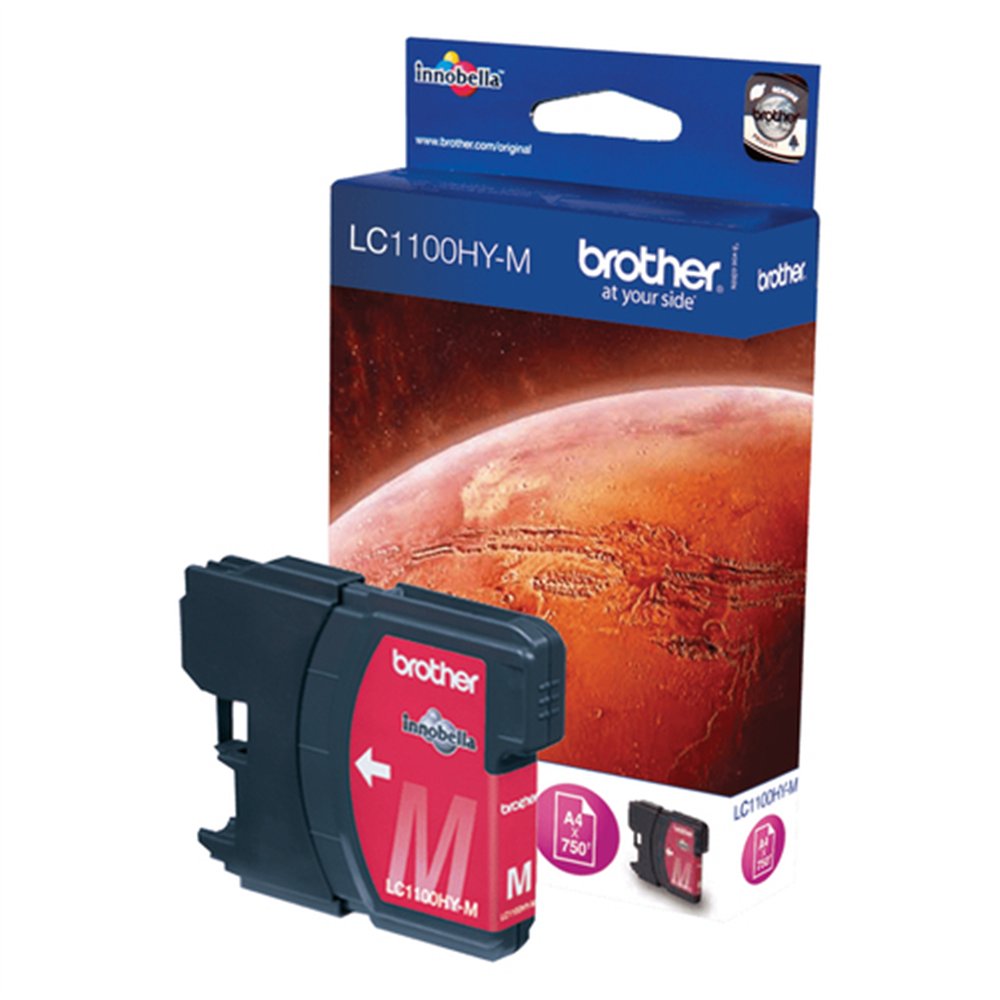 Brother LC1100HYM cartouche d'encre 1 pièce(s) Original Rendement élevé (XL) Magenta