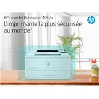 HP LaserJet Enterprise M406dn Noir et blanc Imprimante, Ethernet uniquement Recto verso