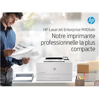 HP LaserJet Enterprise M406dn Noir et blanc Imprimante, Ethernet uniquement Recto verso