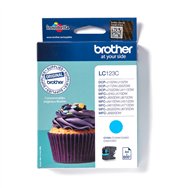 Brother LC123C cartouche d'encre 1 pièce(s) Original Cyan