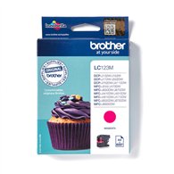 Brother LC123M cartouche d'encre 1 pièce(s) Original Magenta