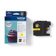 Brother LC123Y cartouche d'encre 1 pièce(s) Original Rendement élevé (XL) Jaune