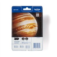 Brother LC-1240BKBP2 cartouche d'encre Original Rendement standard Noir